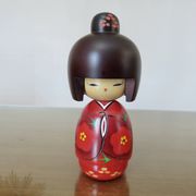 Kokeshi Sakura wooden doll, Japan, Japanese crafts