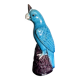 Statuette perroquet en porcelaine