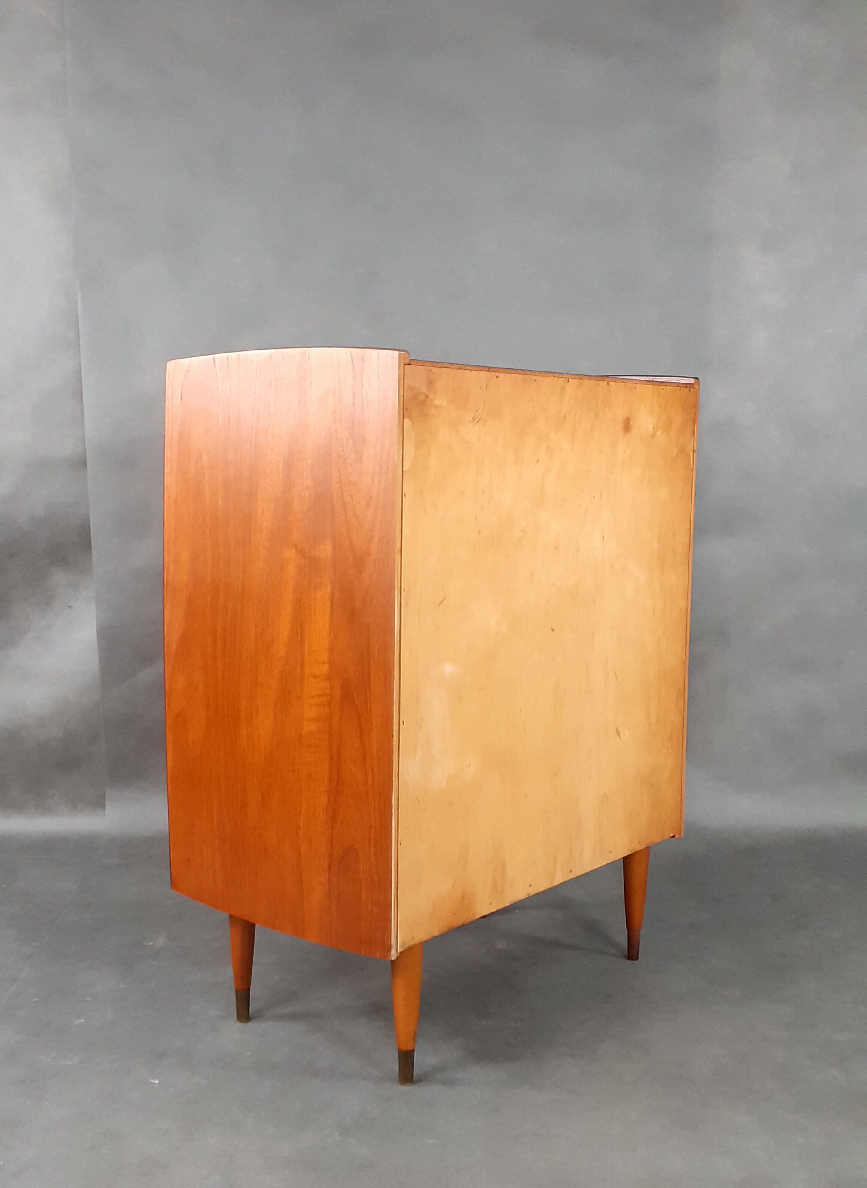 Commode Norvégienne 5 tiroirs en Teck, 1960s