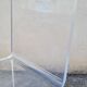 Chaise en plexiglas zigzag 1970