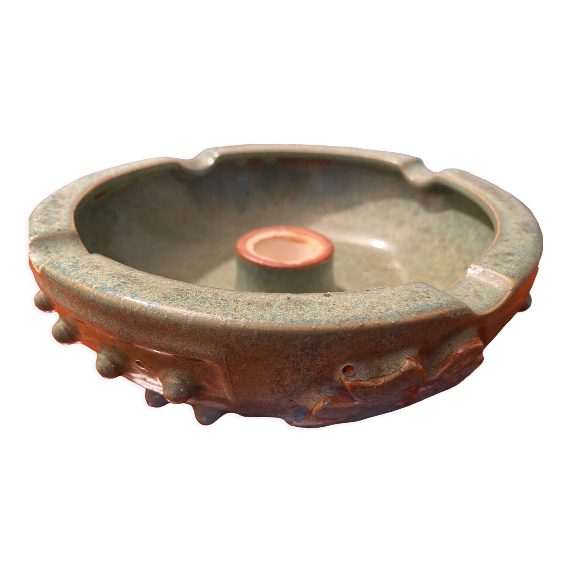 Ashtray candle holder