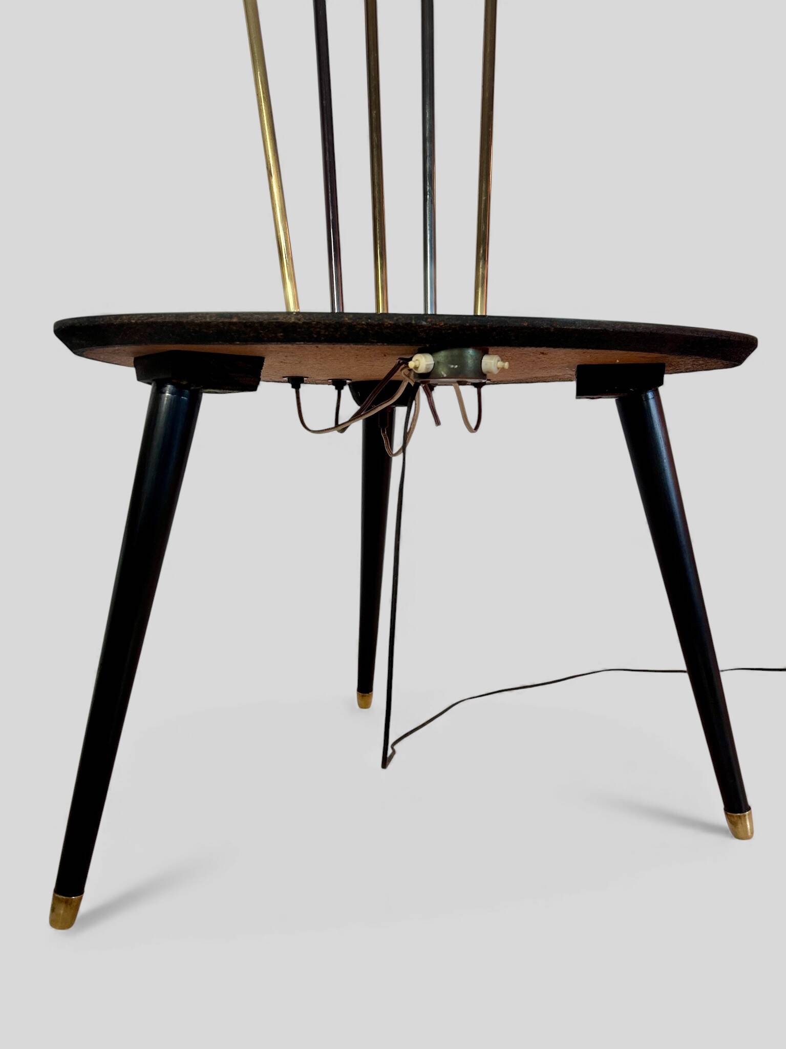 Vintage tripod 5-light floor lamp/reading lamp, 1960s