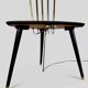 Lampadaire liseuse vintage tripode 5 feux 1960