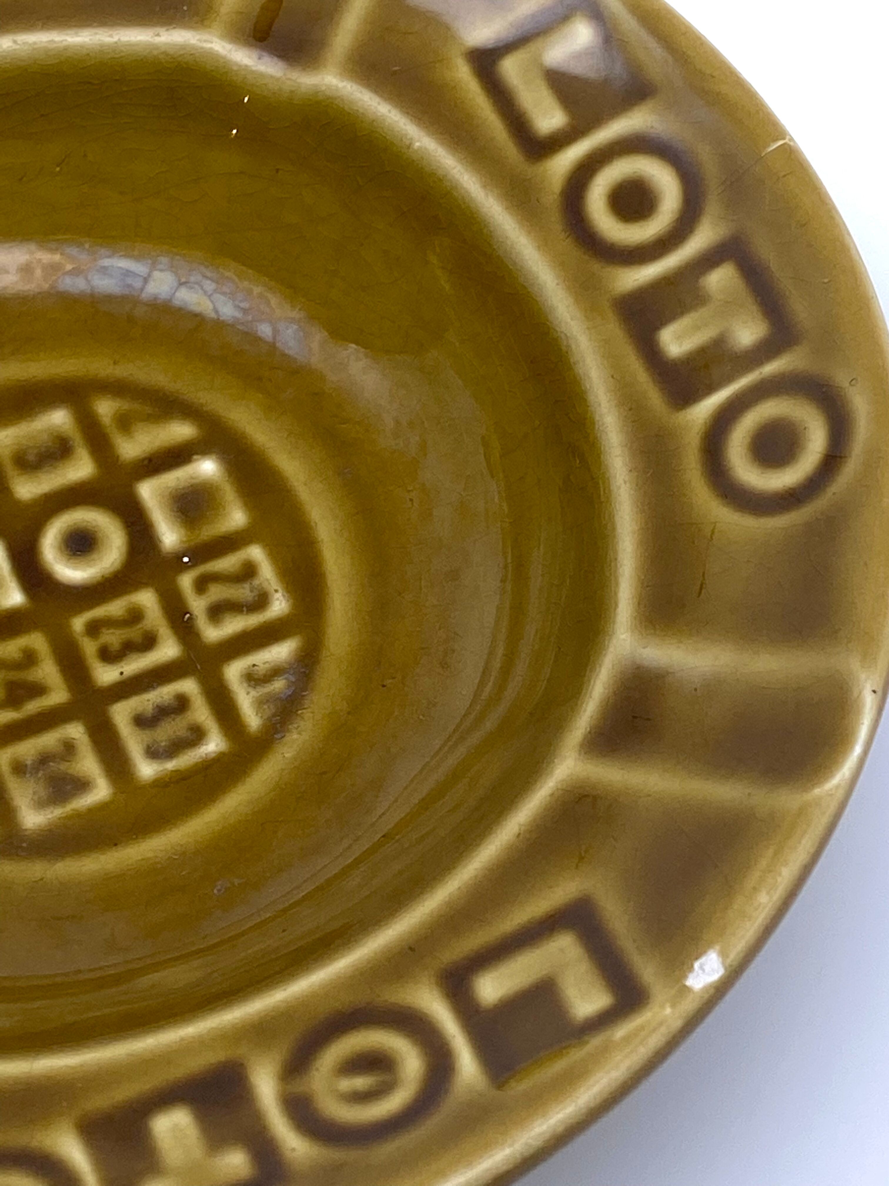 Ashtray or small empty pocket Loto Gien