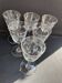 6 verres à porto Baccarat service Molière