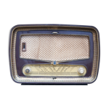 Poste radio vintage en bois Transistor Radiola