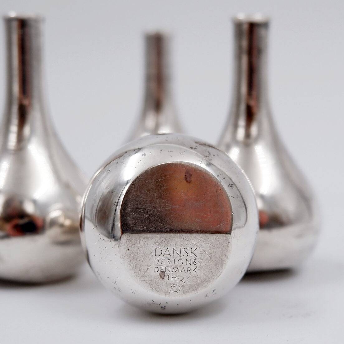 4 Jens Quistgaard candlesticks for Dansk