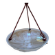 Sonover Art Deco ceiling light in pressed glass, suspended by cord – circa 19.