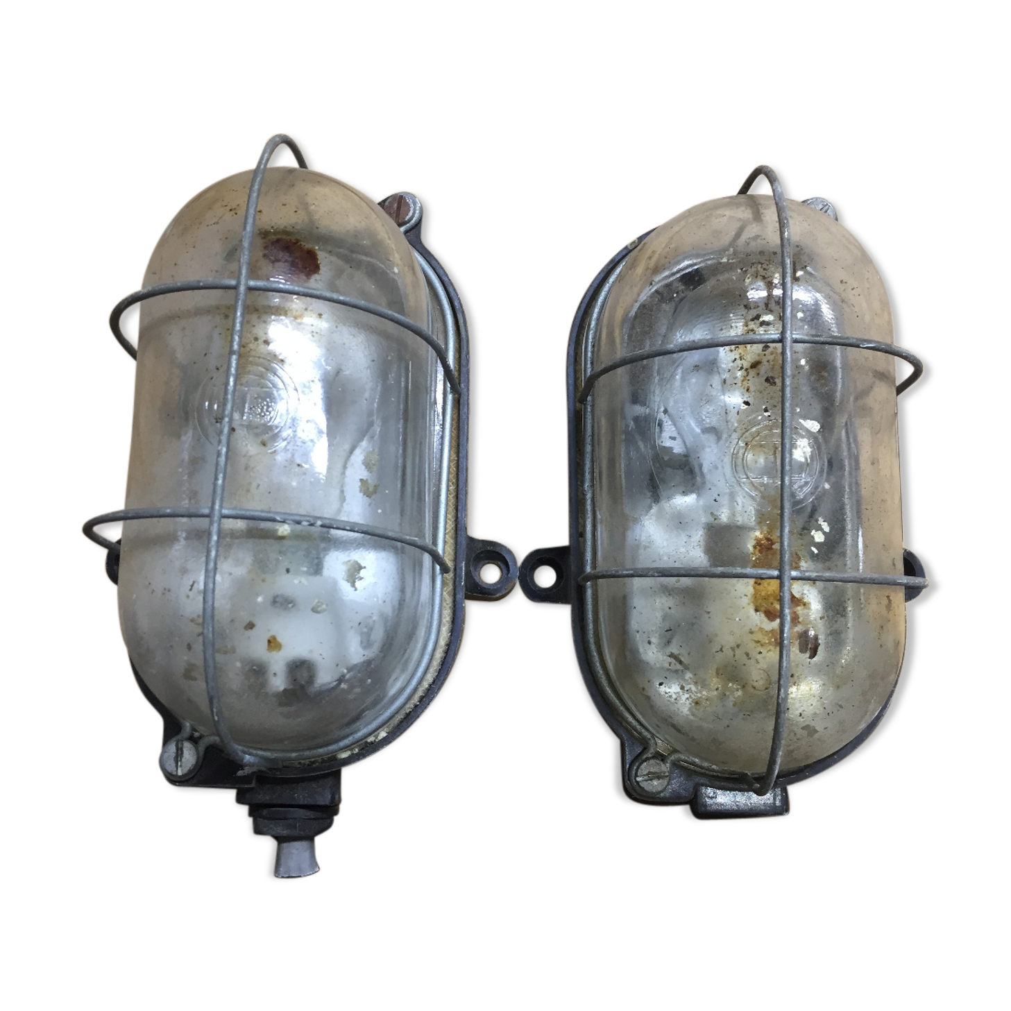 Set of 2 wall lamps