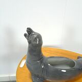Porcelain vintage flowerpot seal