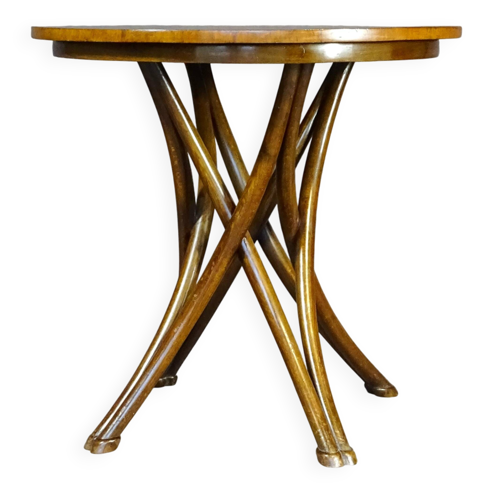 Thonet round table N°14 called "Mikado" - 1890 -