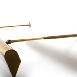 Danish library / painting lamp in brass 1940s