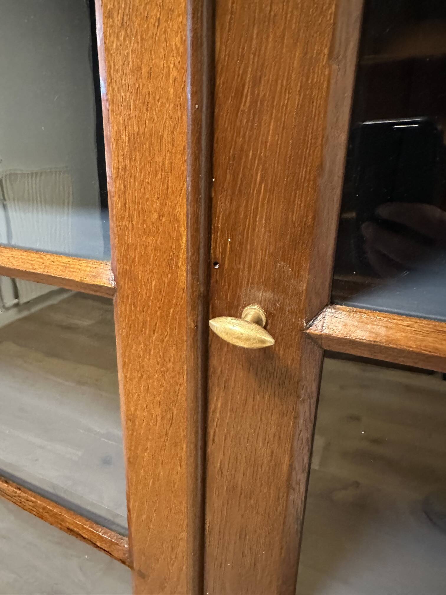 Large antique bookcase
