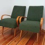 Armchairs by Jaroslav Šmidek for TON, Czechoslovakia, 1960s, Set of 2