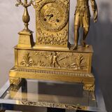 Old bronze clock nineteenth century