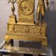 Old bronze clock nineteenth century