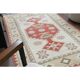 Vintage Turkish Oushak Handmade Wool Cotton Beige Area Rug 115x179