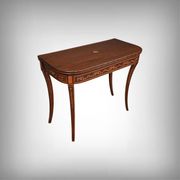 Mahogany Game Console Table – 1920