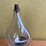 3 oil lamps Freddie Andersen "Clear Drop"