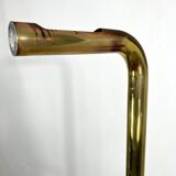 Vintage brass tube floor lam,  Italy 1970