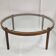 Scandinavian coffee table, 110cm diameter, circa 1960