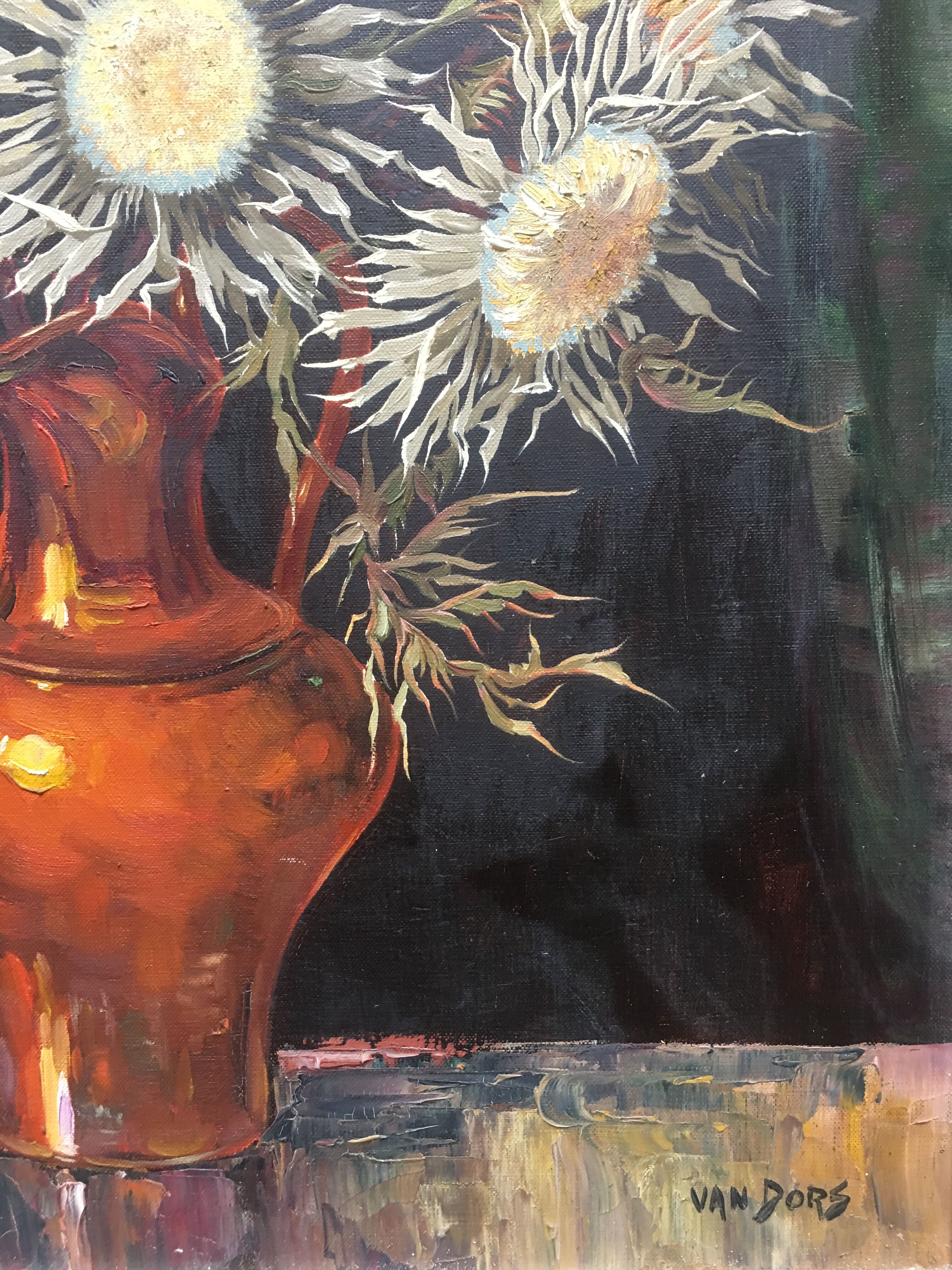 Still life with thistles