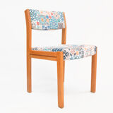 1980s modern, ethnic Upholstered chair, WK Möbel Germany