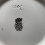 Plat creux ancien en faïence de Lunéville