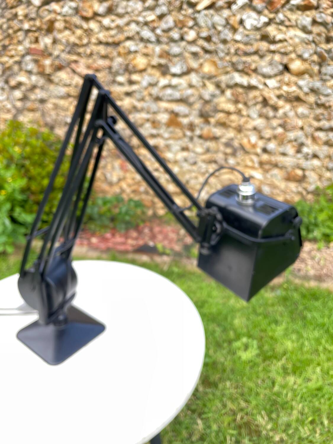 Hadrill Hortsmann Pluslite lamp vintage 1950