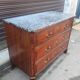 Mahogany chest of drawers from the nineteenth century