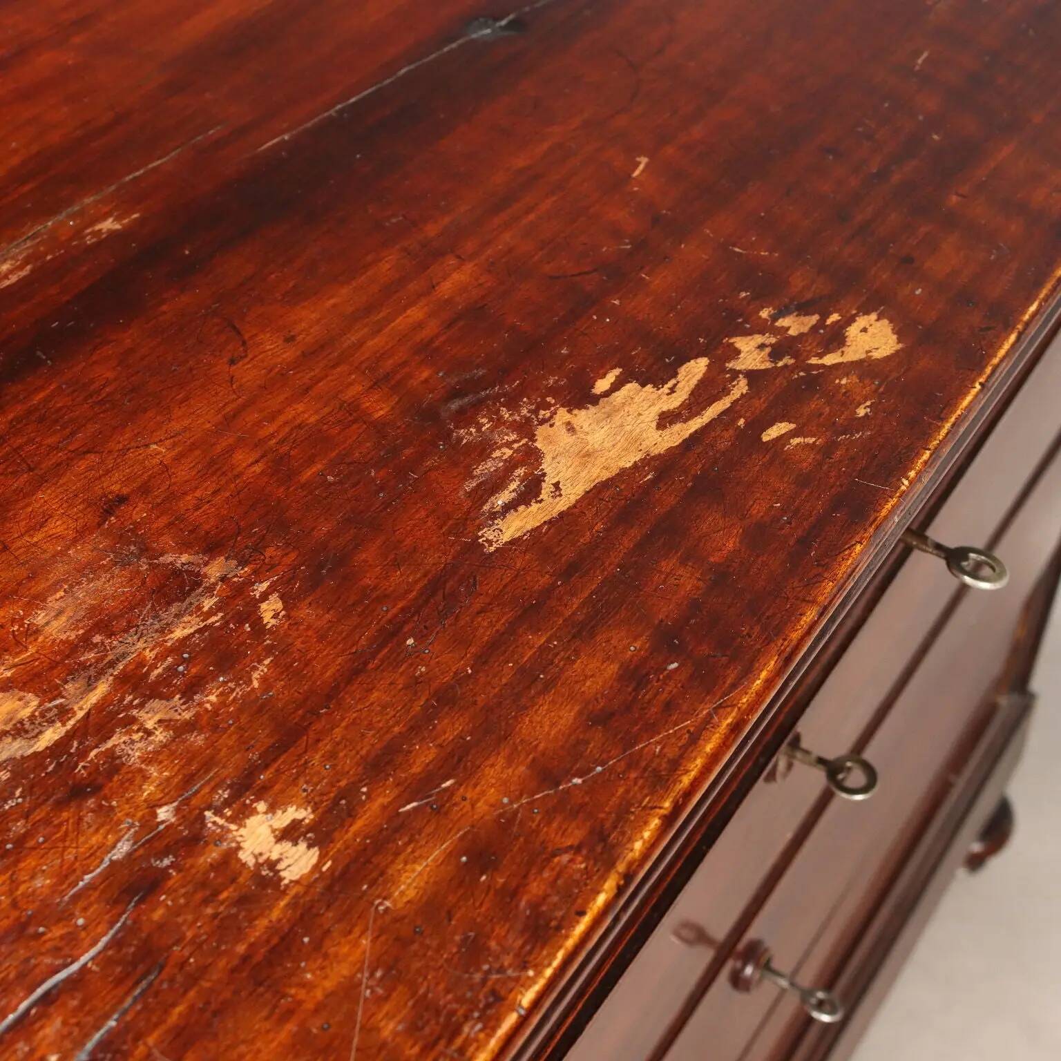 Antique Louis-Philippe walnut commode, 19th century