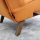 1930 Jindrich Halabala Bentwood Armchair in Rusty Orange Velvet