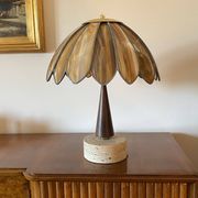 Hollywood regency important table lamp, Italy 1970 ca.