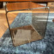 Cube/bedside table/side table design by michel dumas for roche bobois
