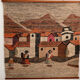 Ancient wall tapestry from South America