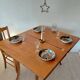 Spectacular Art Deco modular Console Table in walnut burl - 2 in 1