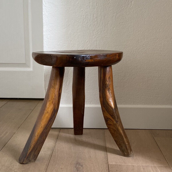 Brutalist tripod stool