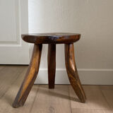 Brutalist tripod stool