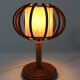 Louis Sognot vintage bedside lamp, years 50