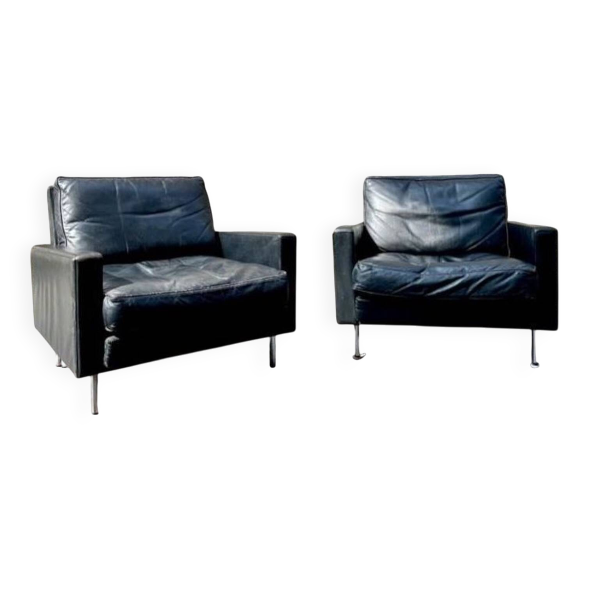Pair of armchairs by George Nelson