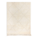 Tapis berbere beni ourain ecru avec losanges en relief 300 x 210 cm