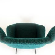 Fauteuil à oreilles par Miroslav Navrátil, Tchécoslovaquie, années 1960.