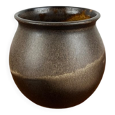Vase en céramique d'atelier allemand du milieu du siècle par Christine Atmer De Reig, années 1960