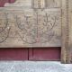 Old Breton bed door, Breton wood facade, headboard, wall decoration
