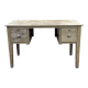 English flat desk in fir of the early twentieth century