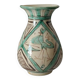 Spanish enamelled terracotta vase PUNTER 1960