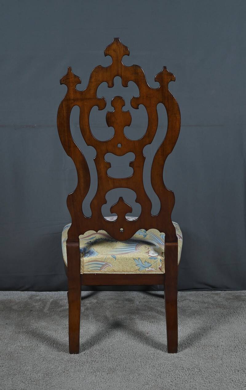 Nursing Chair in Mahogany, Napoleon III period – second half of the 19th century