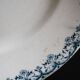 Set of 5 ironstone plates Moulin des Loups & Hamage