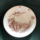 Plat rond Jules Vieillard