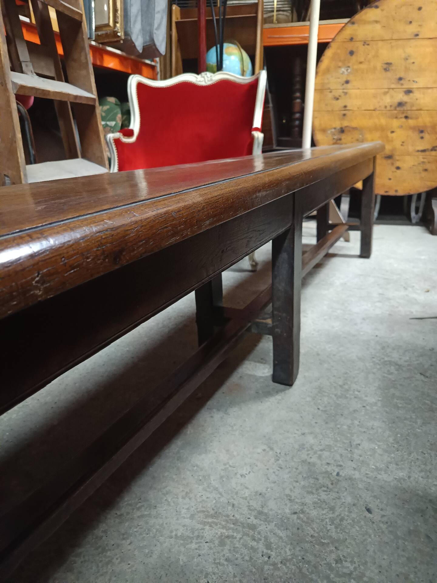 Table de métier noyer